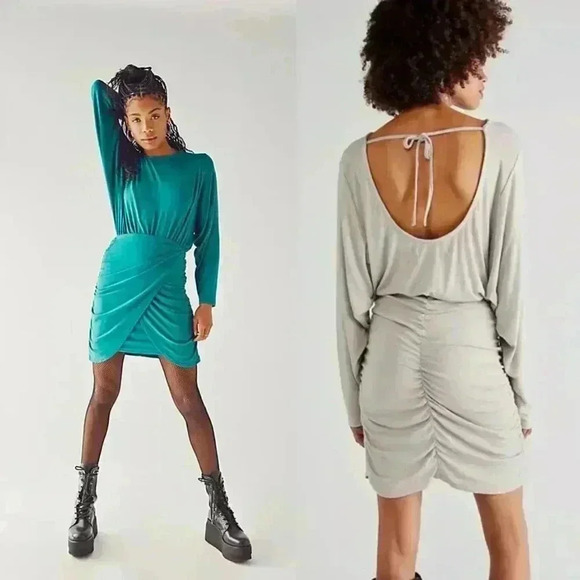 Free People Beach Siesta Convertible Mini in Green Balsam Size Small NWOT $78 - Picture 1 of 15